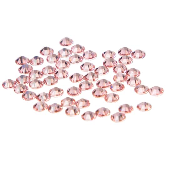 6 Packs: 55 ct. (330 total) SS16 Round Flatback Austrian Crystals by Bead Landing